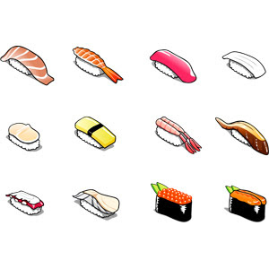 最も共有された エビ 寿司 イラスト かわいい 最高の画像壁紙日本aad