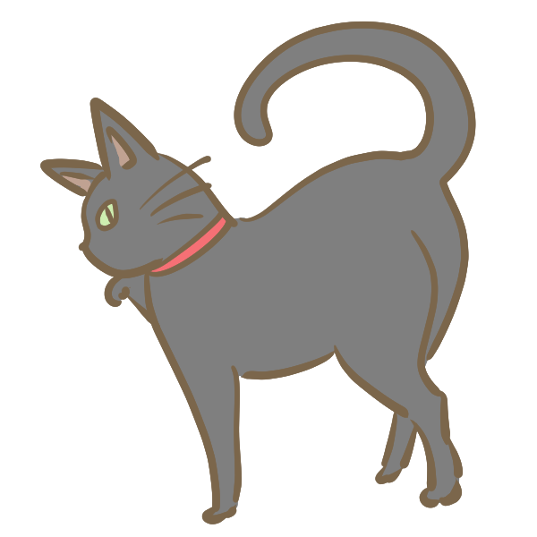 Hd限定黒猫 イラスト かわいい ただのディズニー画像