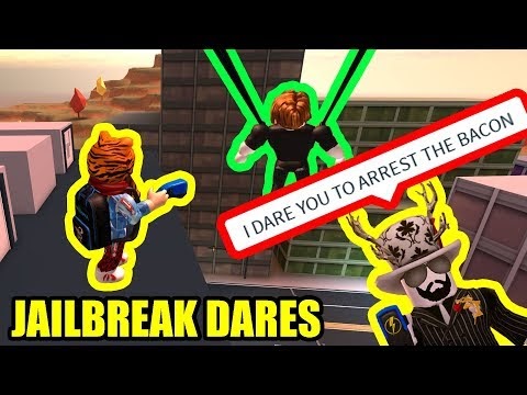 Asimo3089 tries to arrest me without cheating roblox jailbreak