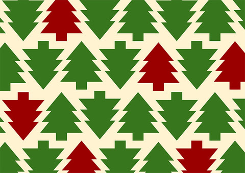 Elf inspired printable christmas candy bar wrapper. Gift Wrap Paper Template With Christmas Trees Free Printable Papercraft Templates