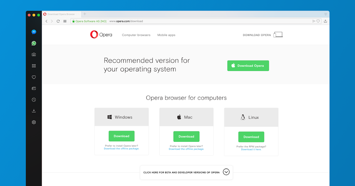 Free Download Opera Mini Offeline : Operamini Offline ...