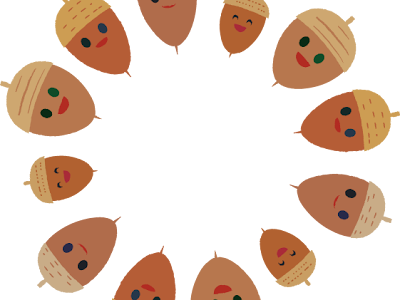 無料ダウンロード トトロ どんぐり イラスト 無料イラスト画像