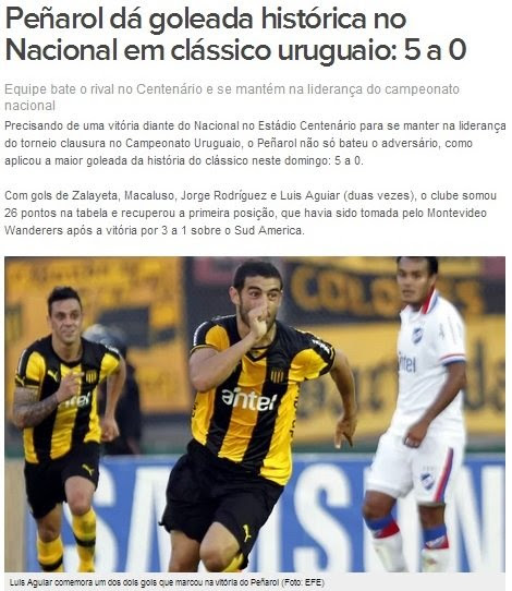 No se le pueden pedir peras al olmo, por más que en una época las dio. El 5 A 0 Da La Vuelta Al Mundo Padre Y Decano Club Atletico Penarol