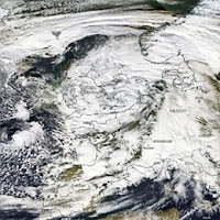 Storm Ciaran over the UK
