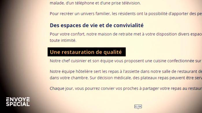 VIDEO. Ehpad : manger pour 4 euros par jour quand on paie des frais d'hébergement de plus de 3 000 euros par mois