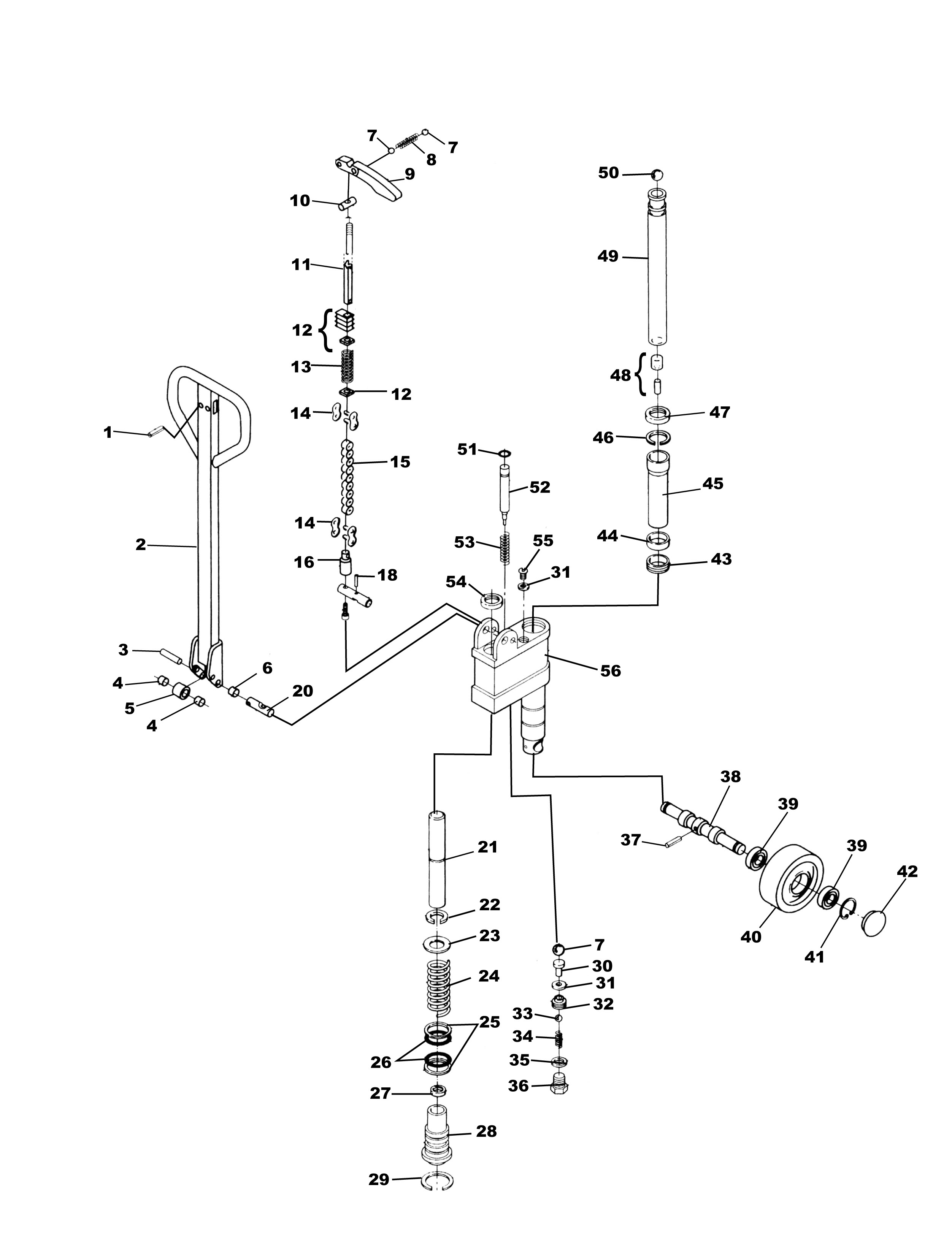 35 Pallet Jack Parts Diagram - Wiring Diagram Database