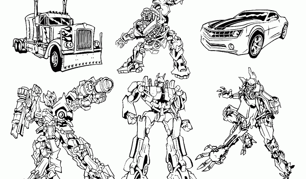 Mewarnai Optimus Prime 3