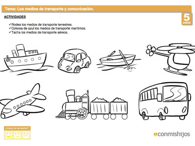 Si quieres ver el proceso detallado, al final encontrarás un vídeo para que los niños puedan ver cómo se hace el dibujo. Todos A Bordo