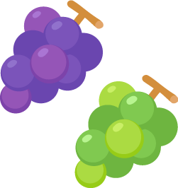 かわいいディズニー画像 かわいい イラスト 手書き ぶどう イラスト 簡単