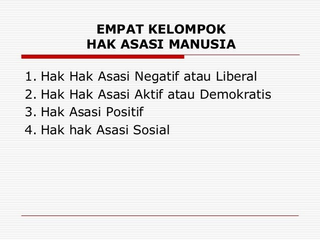 Contoh Gambar Hak Asasi Manusia Dan