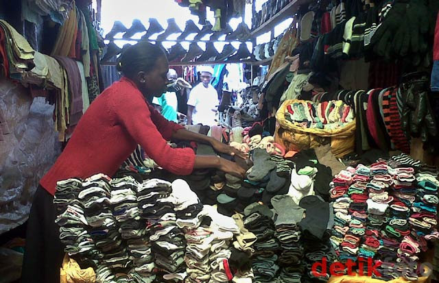  Pasar Sepatu  Bekas di Nairobi Kenya lintasan unik