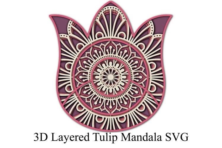 Download 3D Bee Mandala Svg - Free SVG Cut File