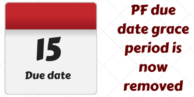 We are hoping the due date for epf payment for april 2020 will also be extended, but we have to wait for the official notification. Pf Due Date Grace Period For Pf Deposit Is Removed