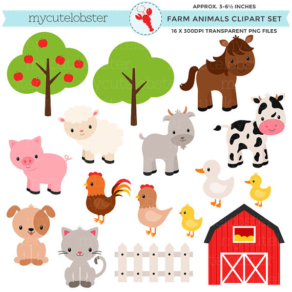 Download Barnyard Farm Animals Svg