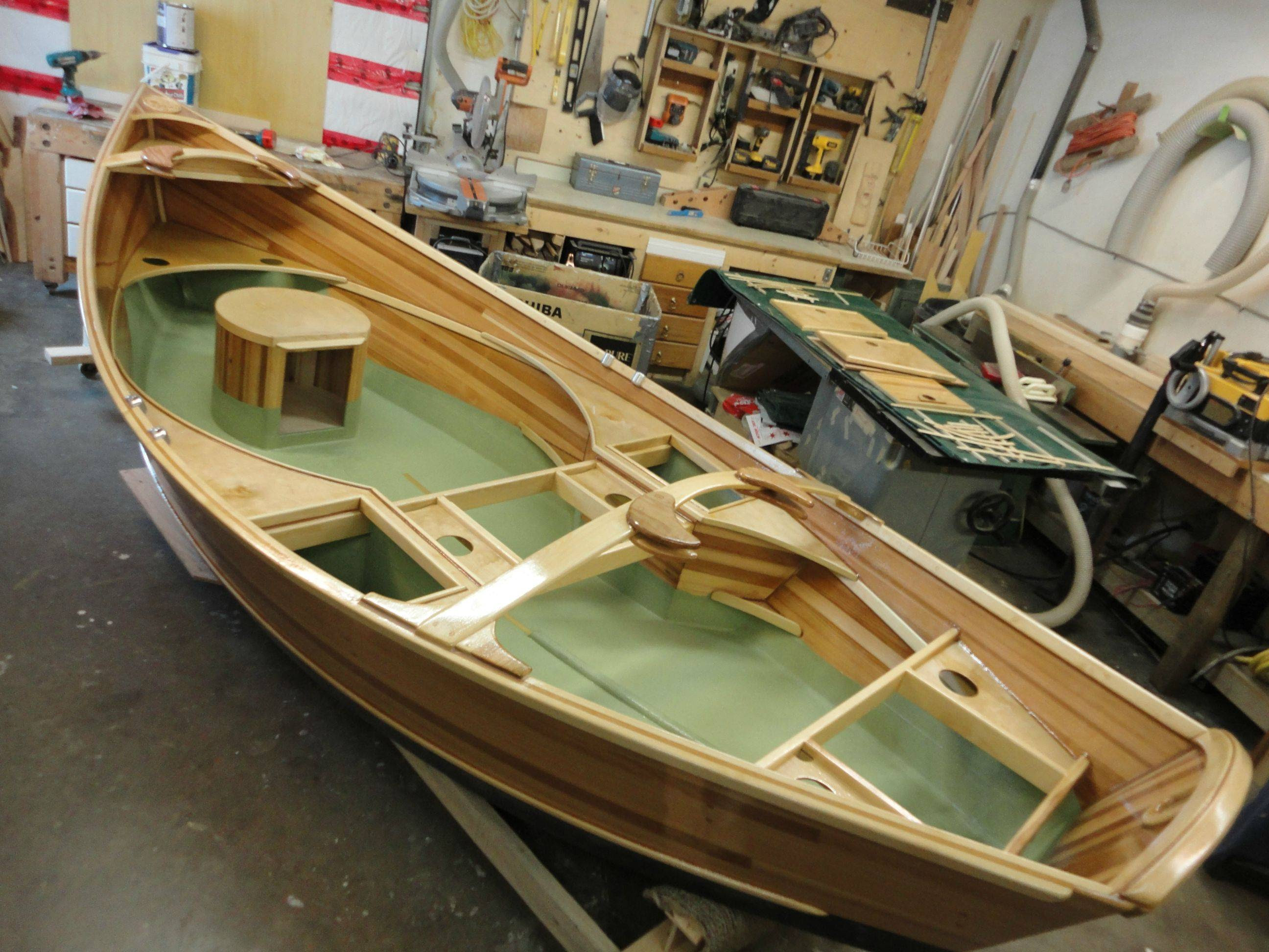 Strip built rowboat plans