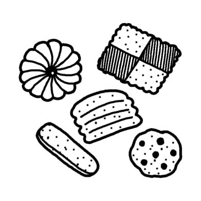 かわいいディズニー画像 ロイヤリティフリーお菓子 イラスト 白黒 フリー