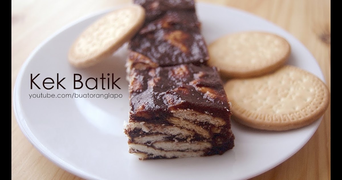 Resepi Kek Batik Jawa Kukus - Nastare