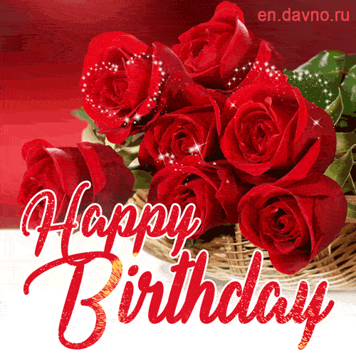 Happy Birthday Roses Animated Gif Roses Gallery