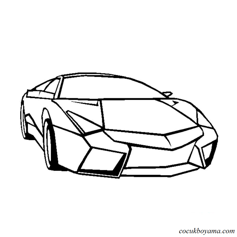 Lamborghini Boyama Sayfalary Coloring And Drawing