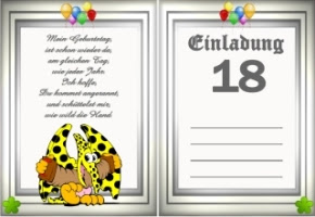 Lustige Spruche Zum 18 Geburtstag Einladung Triciahallekathy Site