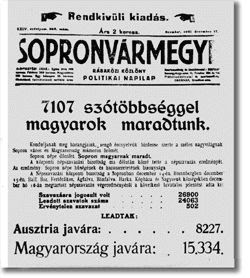 Az ünnepségekhez a soproni székhelyű gysev mozdonydekorációval csatlakozott: Sopron