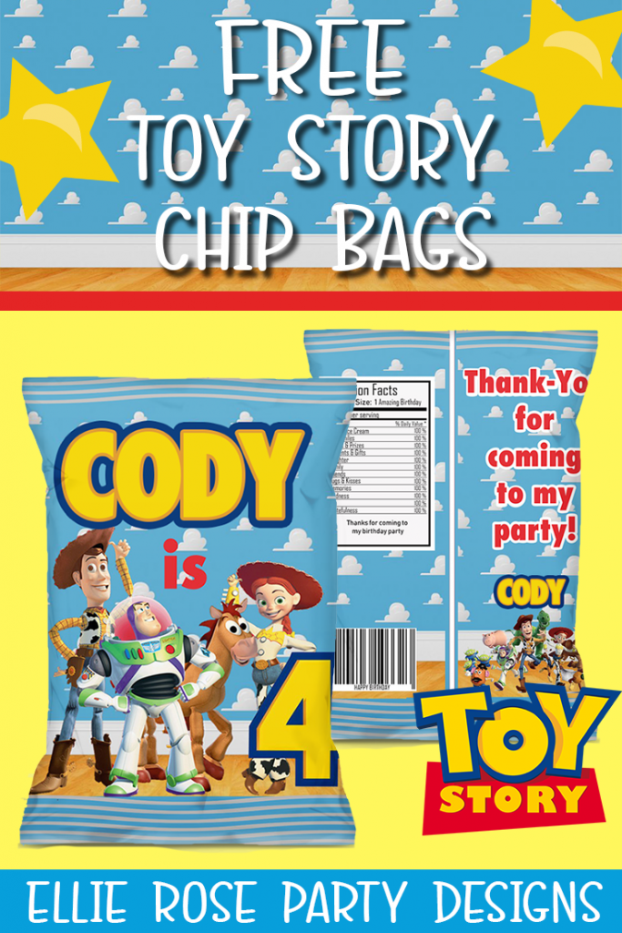 That is very helpful ~ do you have any idea what is used for the t o y part ~ i looked at all the gill sans font variations (extra bold for the '3' and ultra bold for the 'story') however, none seem to look right for the 'toy'. Toy Story Chip Bags Free To Download Ellierosepartydesigns Com