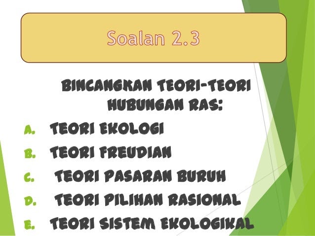 Contoh Soalan Hubungan Etnik Dan Jawapan - Malacca c