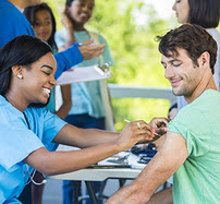 Community vaccination clinic