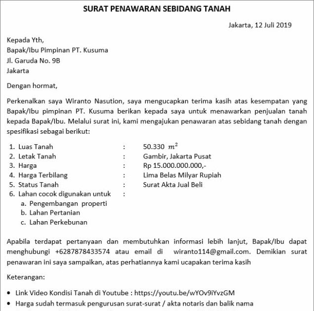 Surat Penawaran Barang Pt Prima Nusantara / Contoh Surat Penawaran Kerjasama Sewa Tempat Atm ...