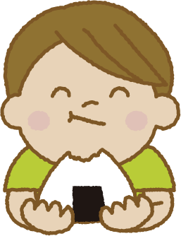 印刷 おにぎり 食べる イラスト おにぎり 食べる 子供 イラスト Saikonomuryomovies