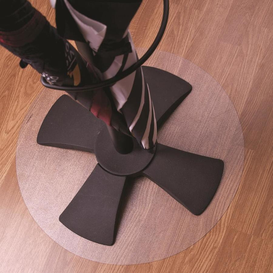 Ultimat Ultimat Clear Round Indoor Chair Mat In The Mats Department At Lowes Com