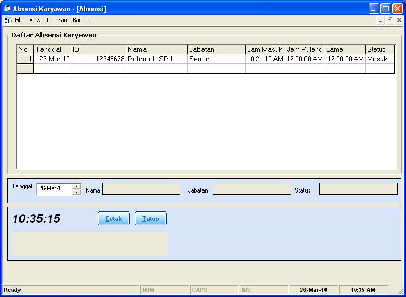 Contoh Database Lengkap - Cable Tos