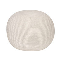 Better Homes and Garden wool swirl pouf