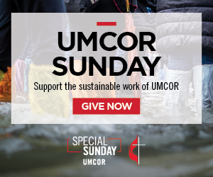 Support the work of UMCOR