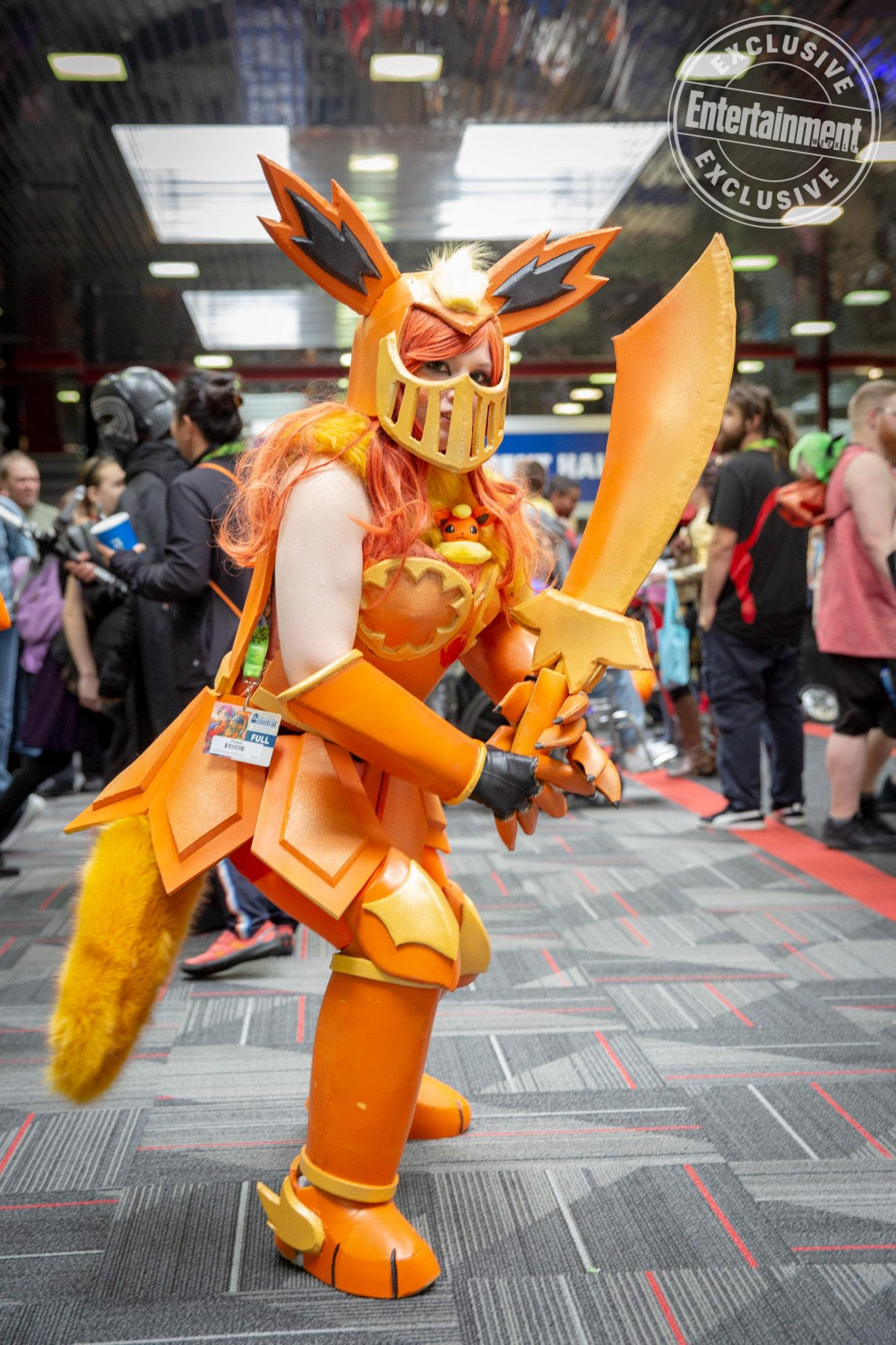 I'm planning to cosplay allen walker from d. Pokemon Cosplay Armors Up With Knight Charizard Thenationroar