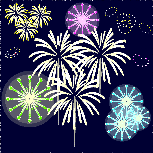 70以上 花火大会 イラスト 手書き 花火大会 イラスト 手書き