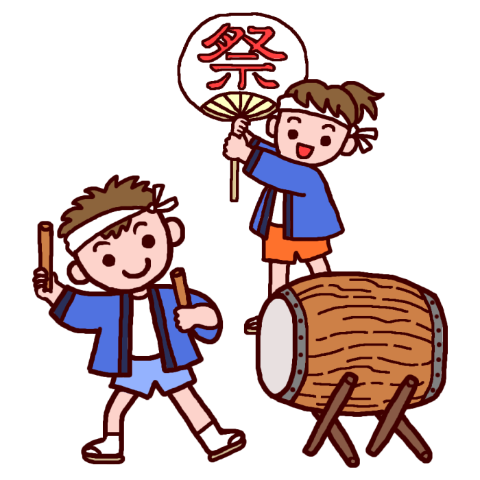 祭り 太鼓 イラスト Ituirasuto