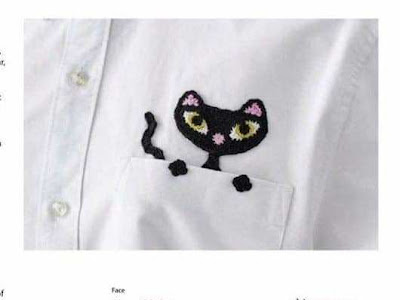 [Imprimable] grilles gratuites tricot chat grille jacquard chat 255626