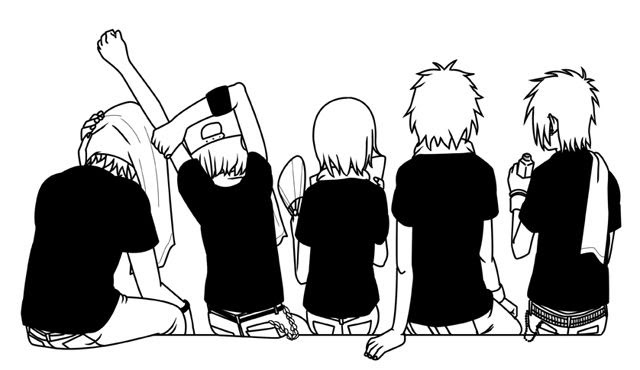 最良の選択 五 人組 イラスト 興味深い画像の多様性