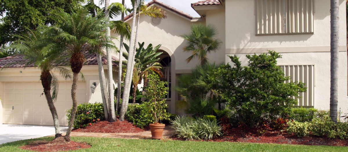 House with Shutters in the City of Weston 