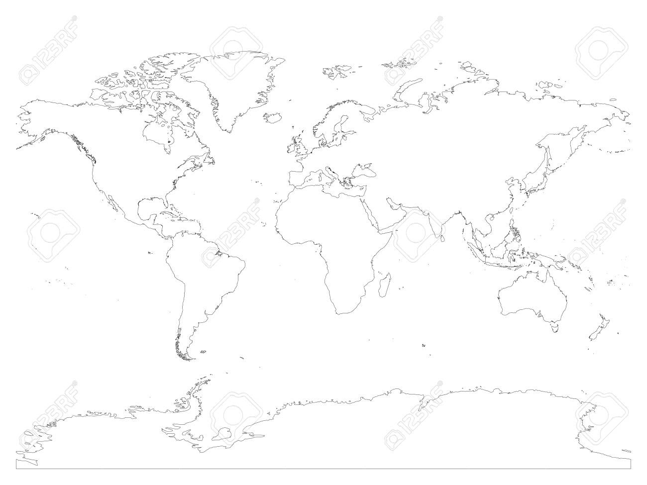 ベスト50 世界 地図 Ai フリー スーパーイラストコレクション