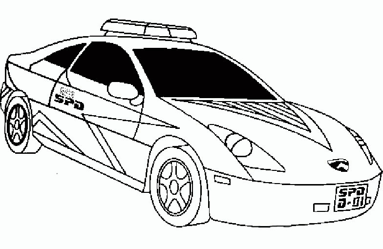 20 unique ausmalbilder polizeiauto ausdrucken