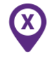 Region X Location Pin