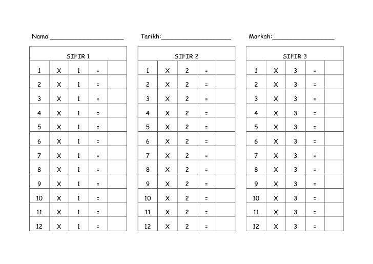 Contoh Soalan Matematik Tahun 3 Sekolah Tamil - Meteran o