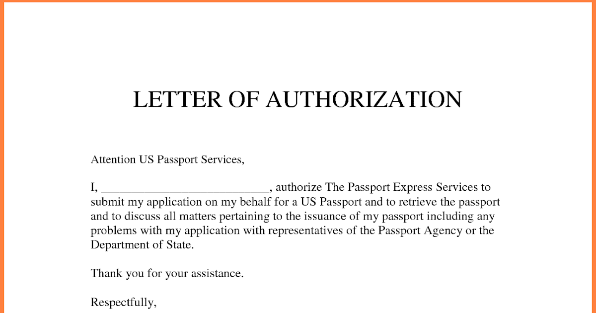 Ouf! 14+ Vérités sur Example Letter Giving Permission To ...