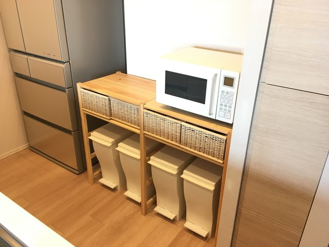 キッチン ゴミ箱 棚 無印 Kitchin