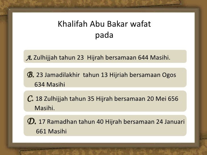 Contoh Soalan Kuiz Maulidur Rasul - Nice Info d