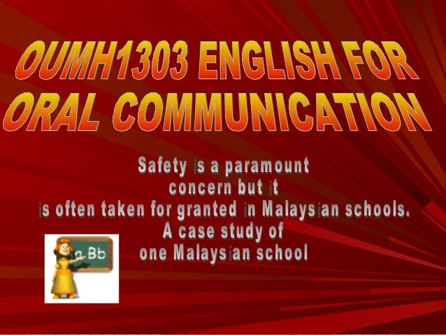 Contoh Assignment English For Oral Communication - Hontoh