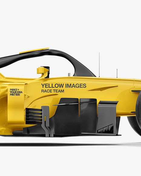 Download 2020 Formula 1 Car Mockup Half Side View High Angle Shot - Free PSD Mockups Templates Smart ...