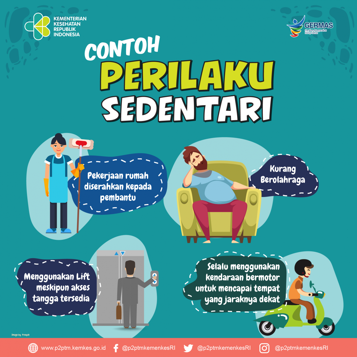 Ayo Bergerak Lawan Obesitas Berikut Contoh Perilaku